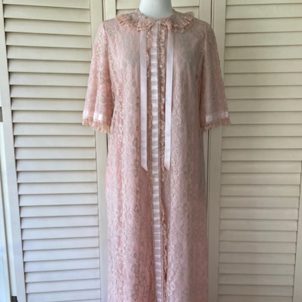 Vintage Odette Barsa Floor Length Robe